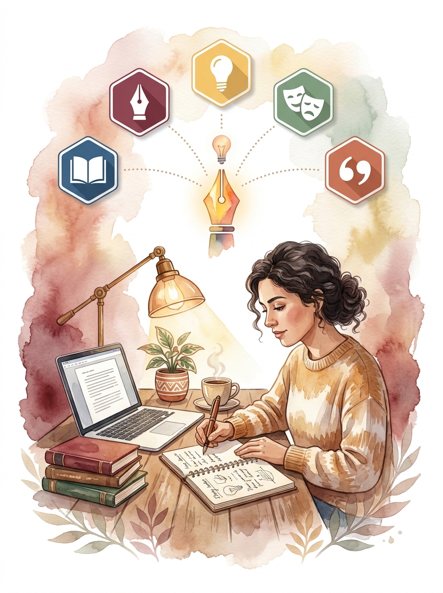Persona formándose en Storytelling y Creación Literaria