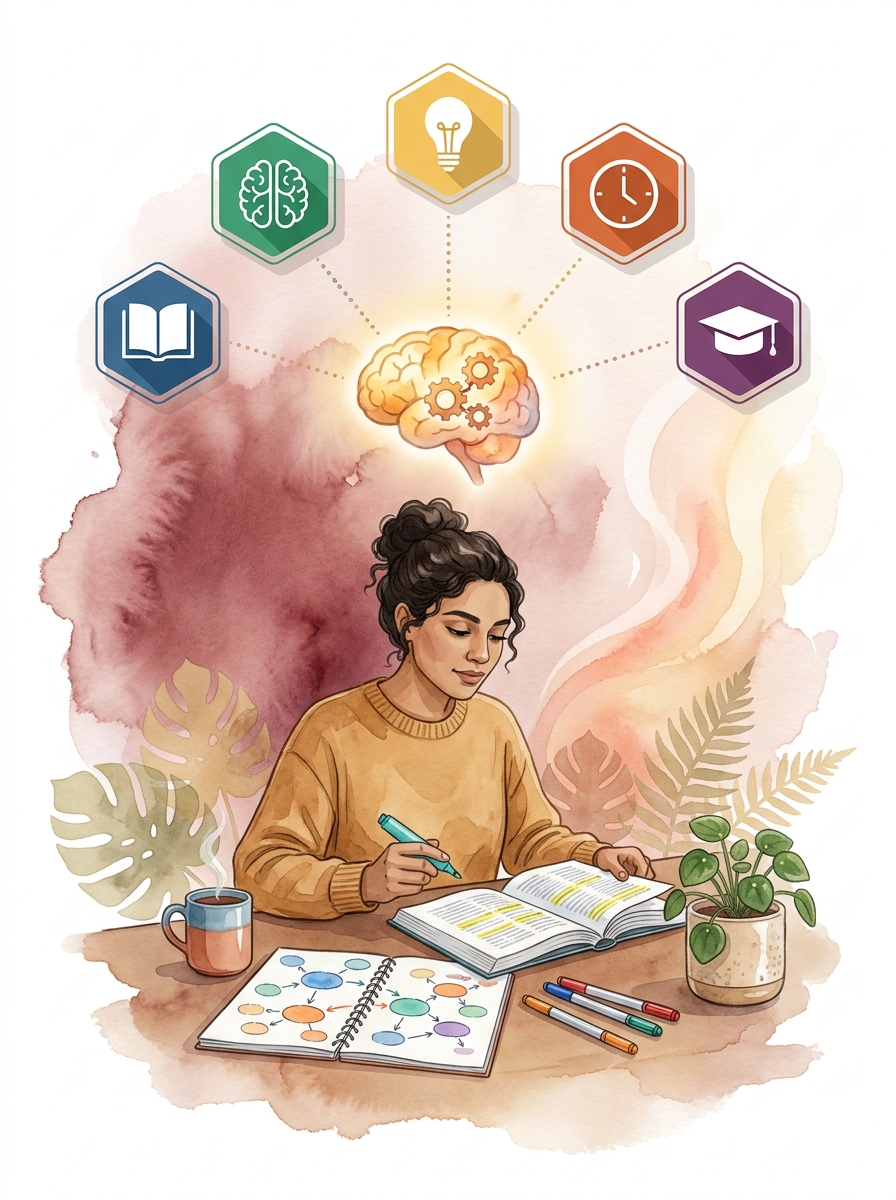 Persona formándose en Técnicas de Estudio y Aprendizaje Acelerado